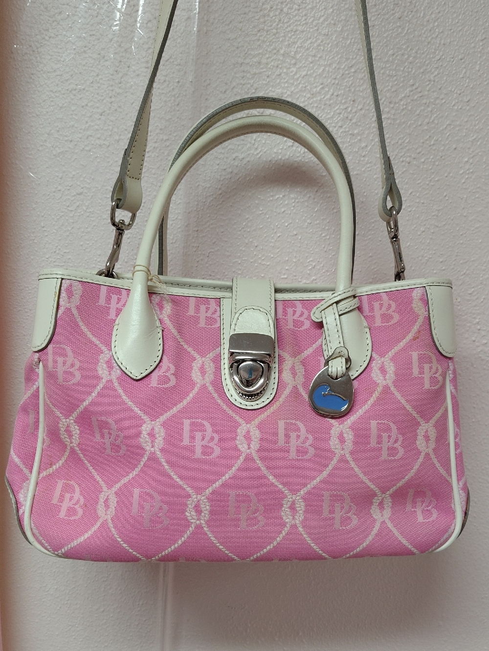 Dooney & Bourke Pink Handle Bag
